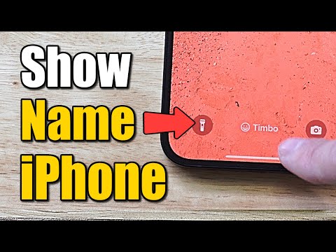 How to Show Name on Lock Screen iPhone (Easy Method)