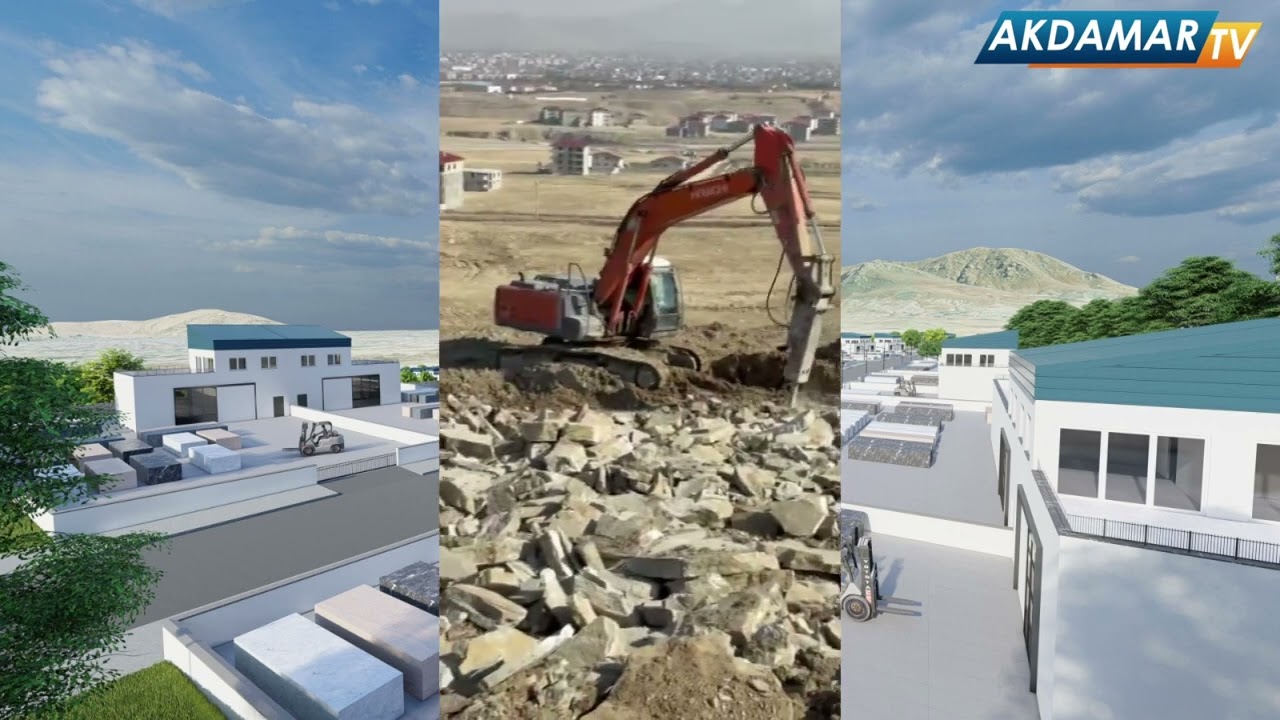 Van'da Mermerciler Esnafı için yeni işyerleri yapımına başlandı