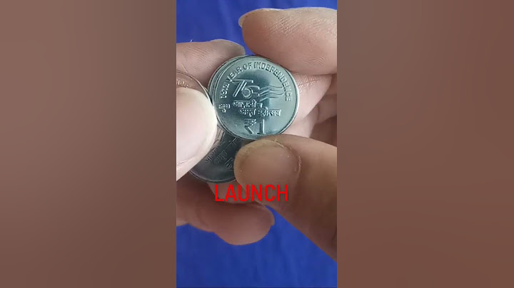 New 1 Rupee Coin Launch 2023 #shorts