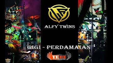 GIGI - PERDAMAIAN [ DRUM COVER BY ALFY TWINS ] [ 9YEARSOLDKIDDRUMMER]