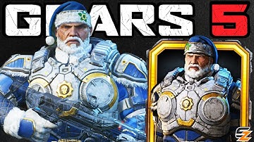 GEARS 5 Characters Gameplay - FATHER GEARSMAS MARCUS FENIX Character Skin Multiplayer Gameplay!