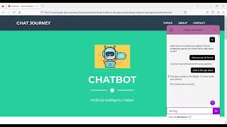 SmartInternz IBM Hack Chllenge AI chatbot creation