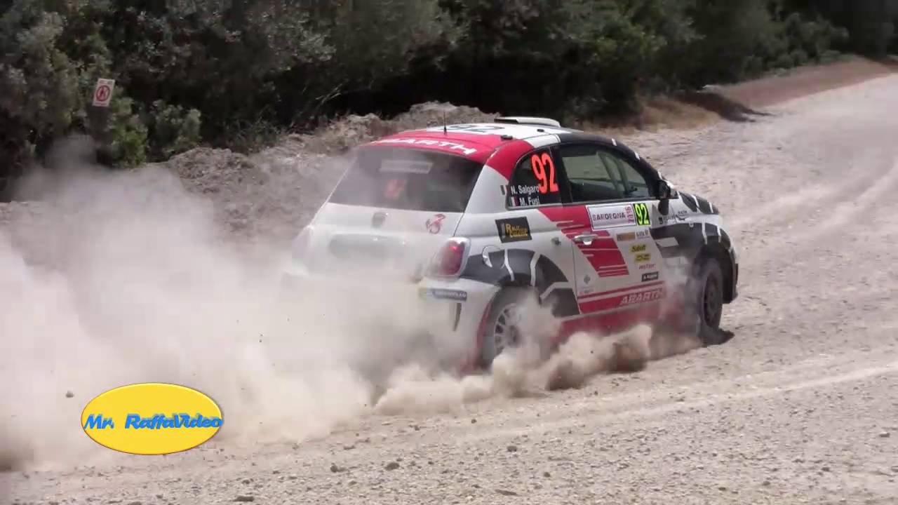 FUSI-SALGARO_ ABARTH 500 R3T RALLY ITALIA SARDEGNA 2016_PS 5-9 TERGU ...