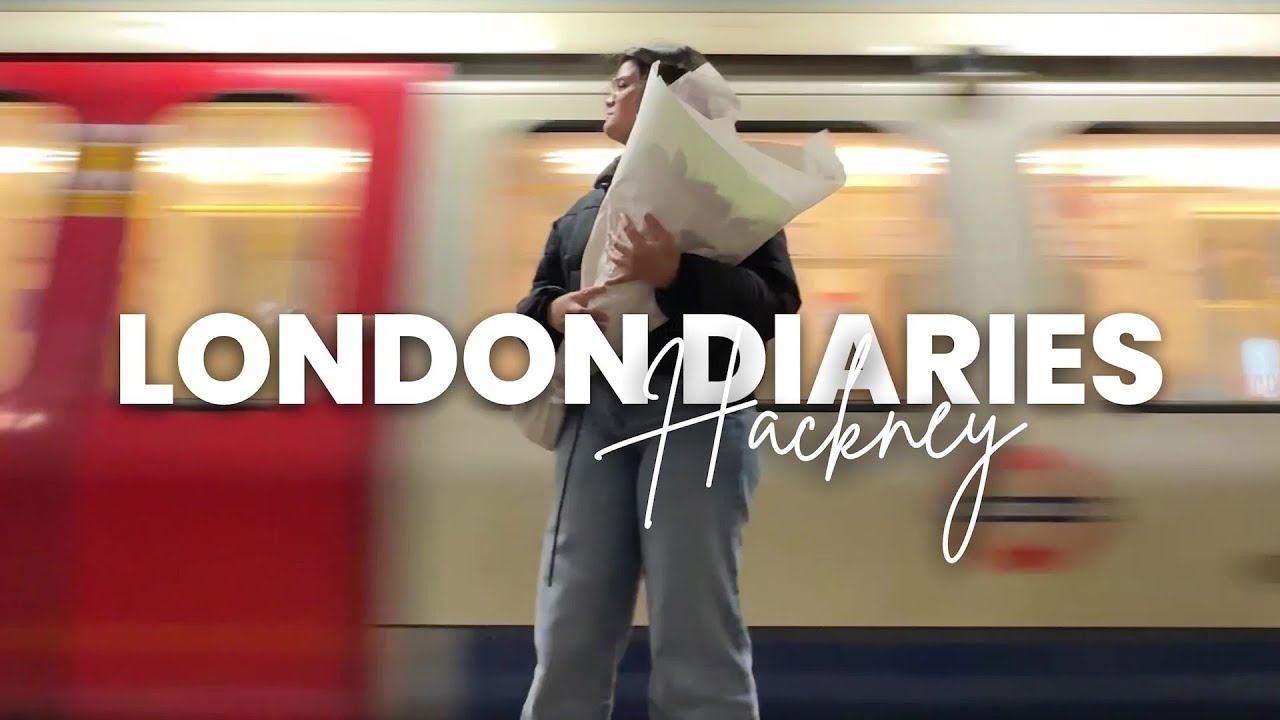 🇬🇧 UN DIMANCHE À HACKNEY (brunch, broadway market, flower market...) | daily vlog | london diaries