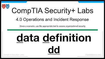 Create Disk Images with dd | Security+ Forensics Tools (Ep.33)
