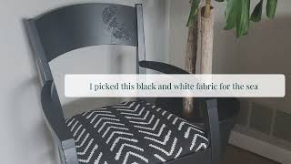 Furniture Makeover|| Black Chairs The Safari Sisters.