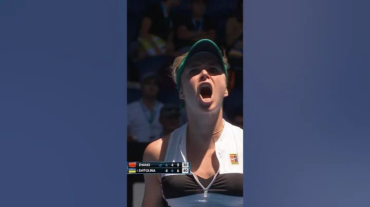 CLUTCH defense from Elina Svitolina 🥶 - DayDayNews