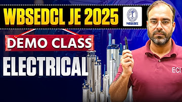 WBSEDCL JE 2025 | DEMO CLASS | BASIC ELECTRICAL #electrical