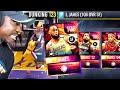NEW LEBRON JAMES WITH 123 OVR DUNK! NBA Live Mobile 20 Season 4 Pack Opening Gameplay Ep. 74