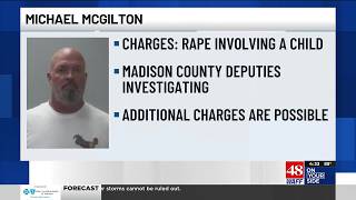 Madison County man charged with rape in juvenile sexual assault investigation