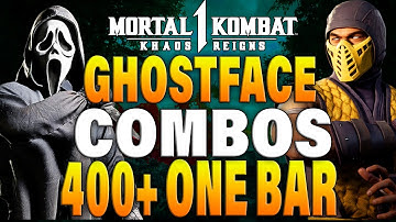 Mortal Kombat 1 Ghostface Combos - MK1 Ghostface Combo Guide