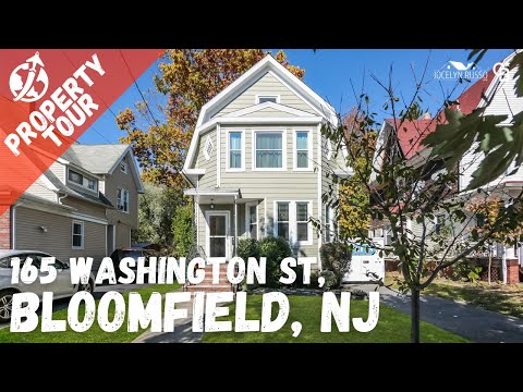 165 Washington St., Bloomfield, NJ home video tour