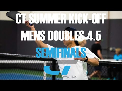 [SEMIFINALS] 23' CT SUMMER KICK-OFF: MENS DOUBLES 4.5 (R. WEISS / M. LEITHER VS. T. VANG / S. XIONG)
