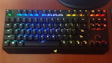 Обзор Razer blackwidow X tournament edition chroma (ENG SUB review)