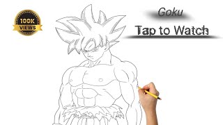 How to draw Goku