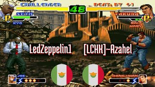 @kof2000: LedZeppelin1 (MX) vs [LCHK]~Azahel (MX) [King of Fighters 2000 Fightcade] Mar 10