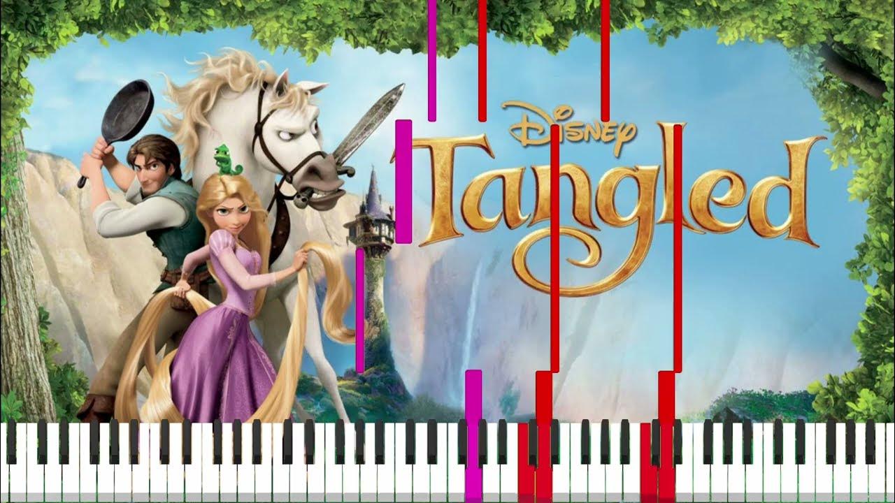 Rapunzel (Disneys Tangled) Alan Menken [piano tutorial] YouTube