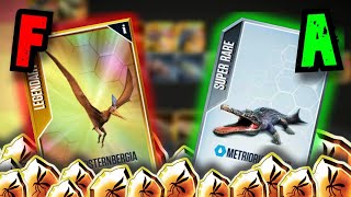 Every Amber Creature Ranked! (Jurassic World: The Game) screenshot 2