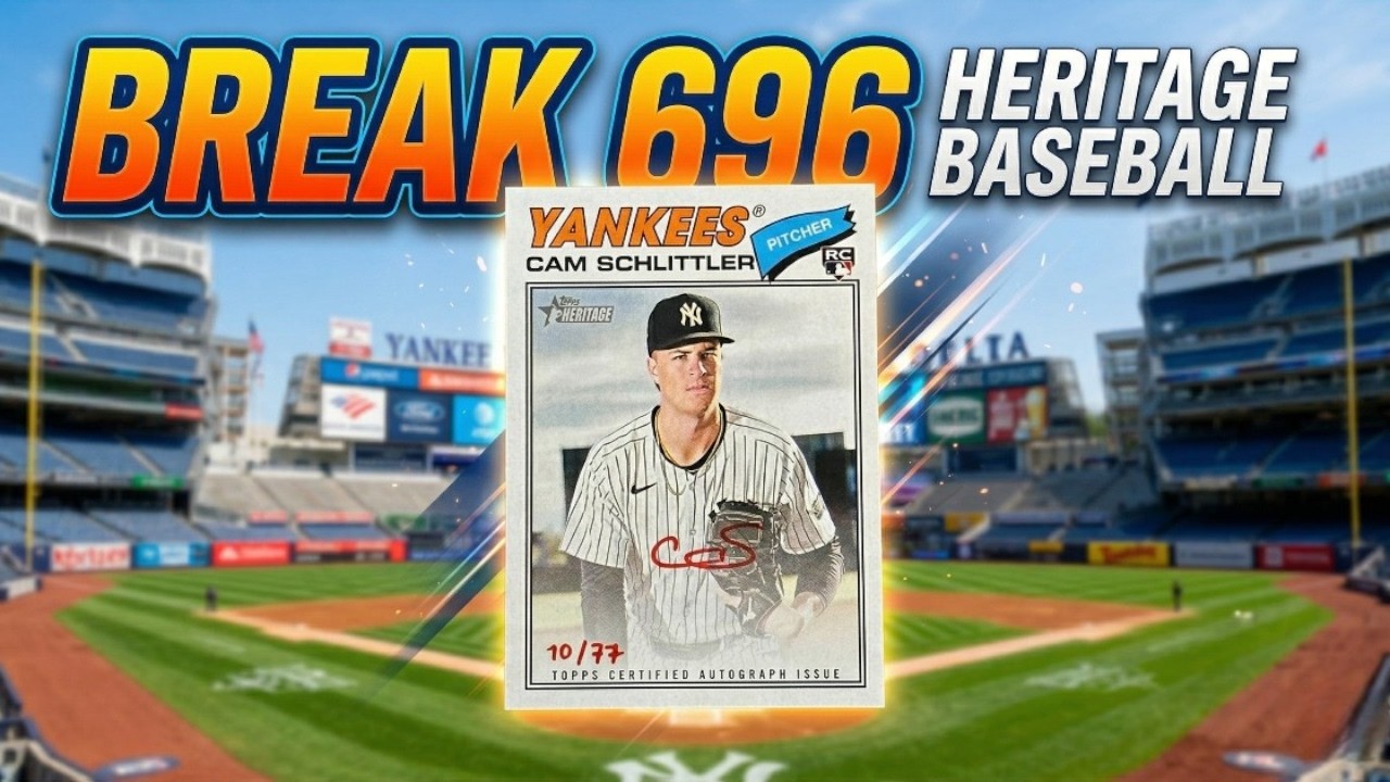 These Autos Come in 1 of every 3000 Hobby Packs 🤯⚾ Break 686 - 2026 Heritage Baseball Hobby Break