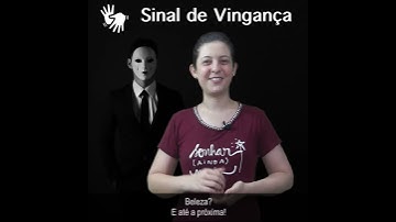 Sinal em Libras de Vingança!! 😱  Paloma Bueno - Mãos à Libras