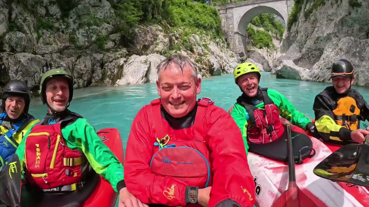 Soca 2024, Abseilstrecke