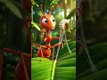 How These Ants Sew Their Homes Together 🐜🍃 #shorts #weaverants #animalfacts #insects #nature