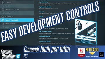 FARMING SIMULATOR 22 💻 Easy Development Controls - to do almost anything - Tutorial [PC]