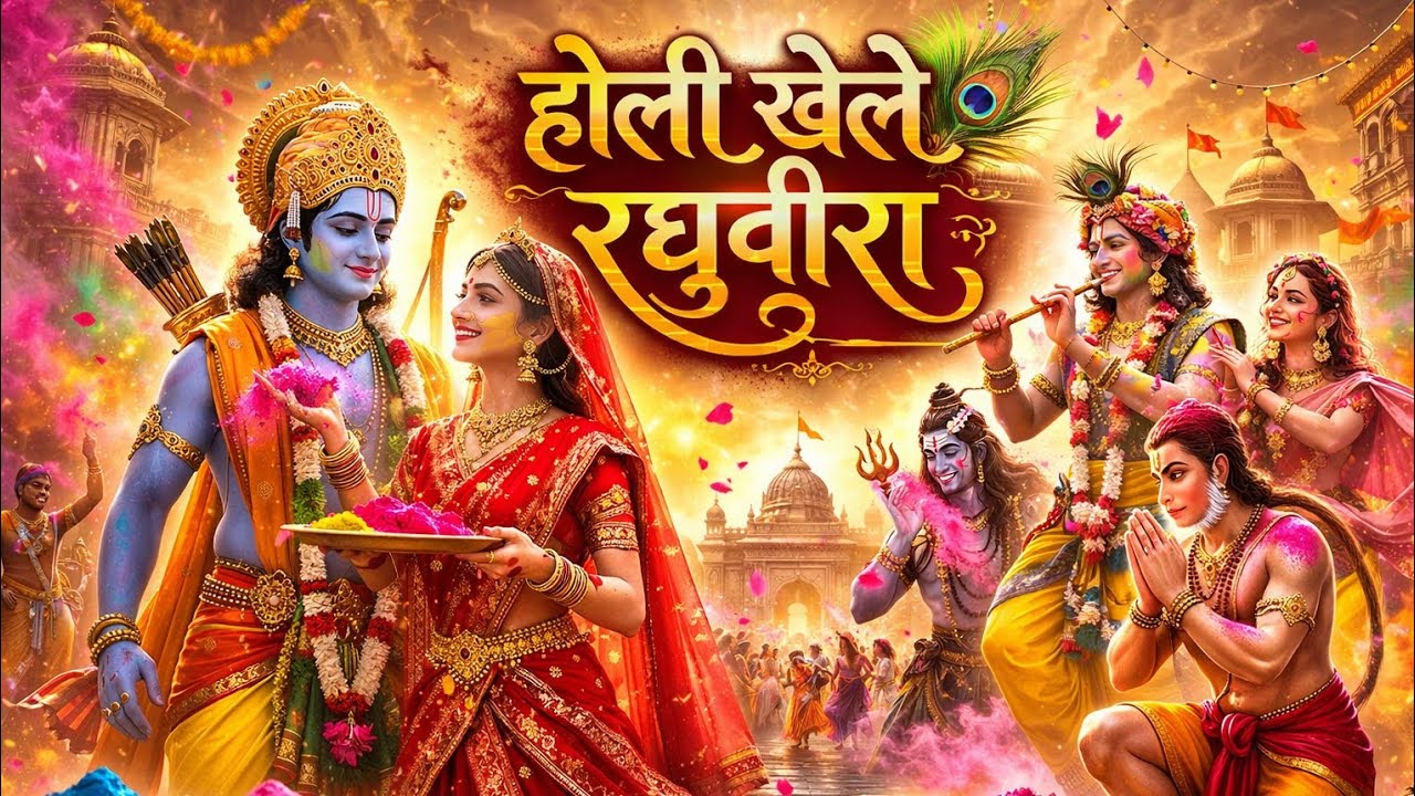 Holi Khele Raghuveera | Holi Song 2026 #holikheleraghuveera #holisong #holi2026 #holibhajan #bhakti