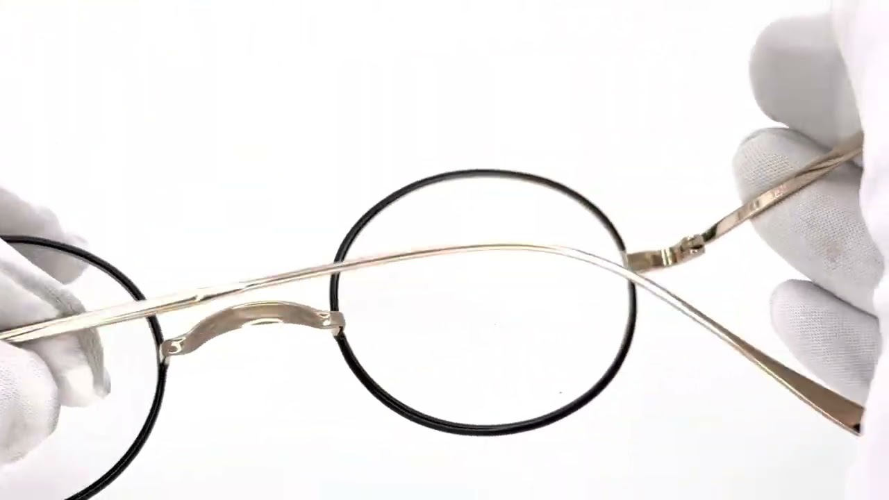 金子眼鏡　kv-49 BKGP 度付きメガネ