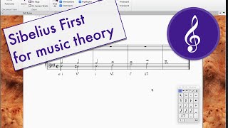 Sibelius First for Music Theory Quickstart Guide