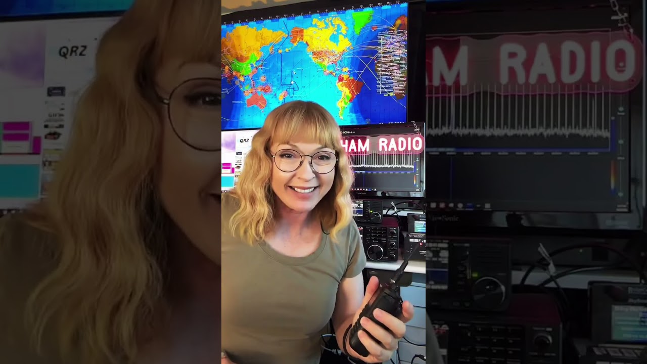GET INTO HAM RADIO! LIVE from the GLAM SHACK!