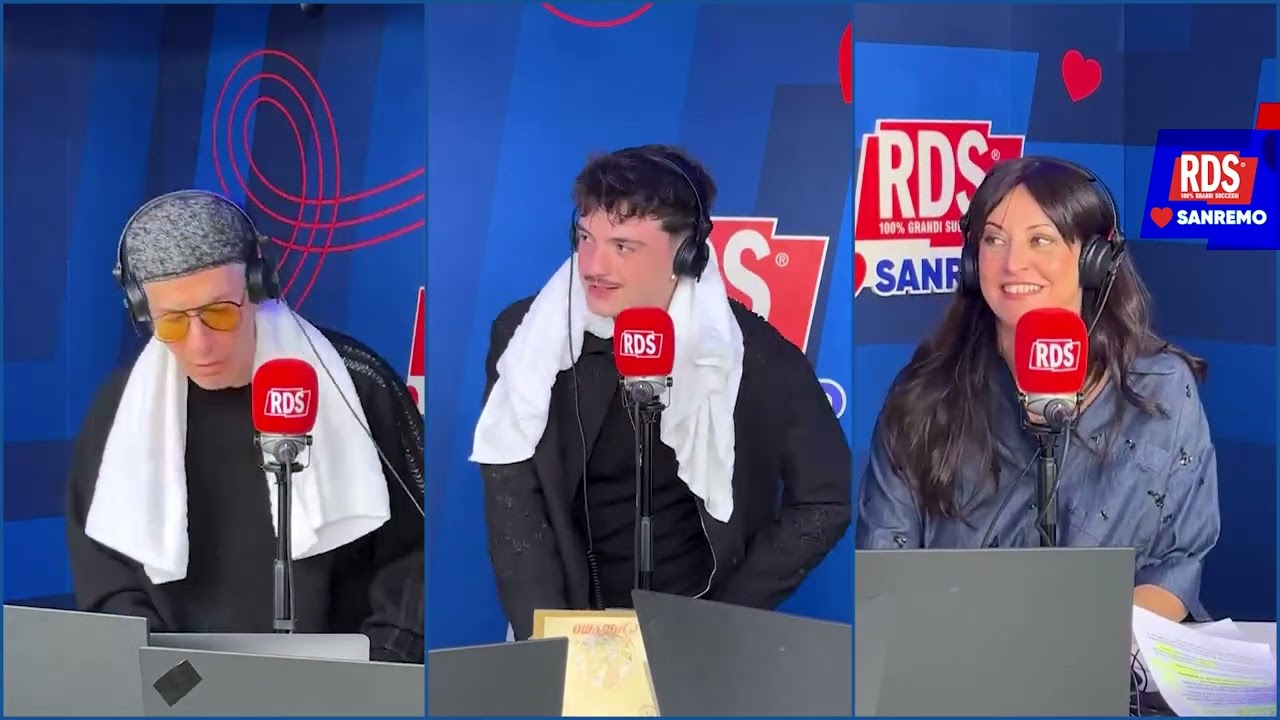 Olly vincitore di Sanremo 2025? Lui risponde a Giorgia nell'intervista con Giovanni e Petra su RDS