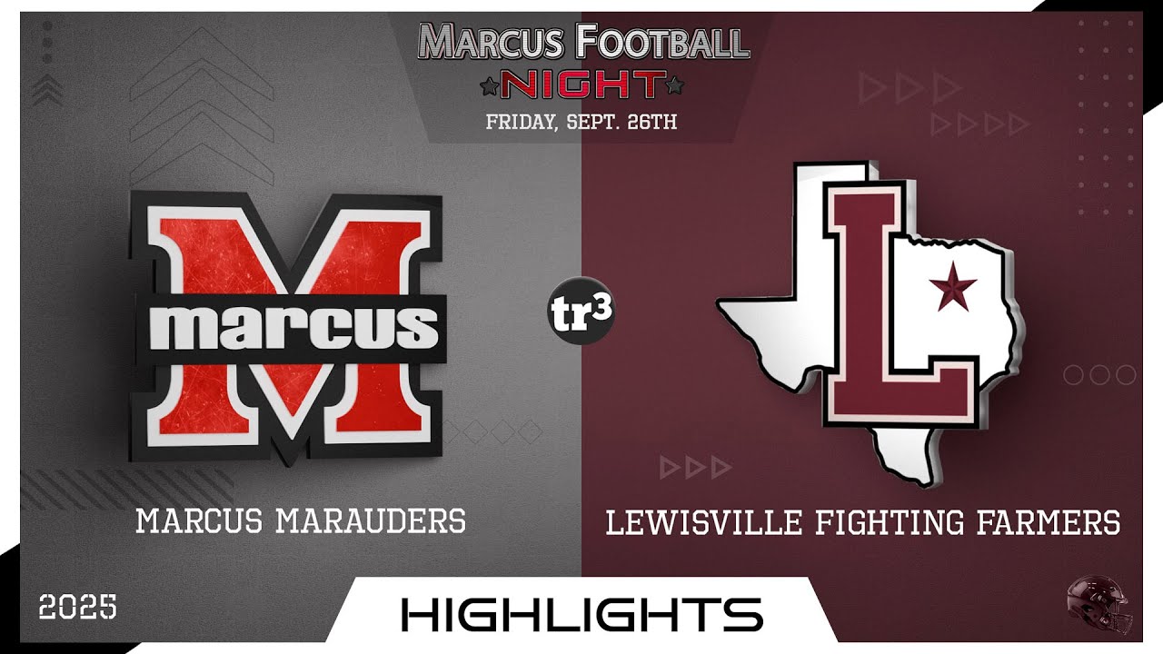 ГЛАВНЫЕ МОМЕНТЫ — Marcus Marauders против Lewisville Fighting Farmers — 26 сентября 2025 г.