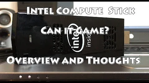 ¡Descubre el poder de juego en el Intel Compute Stick de primera generación!