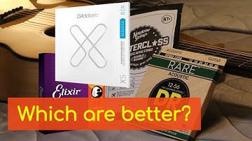 XS vs Elixir vs DR vs Newtone - which strings sound better?