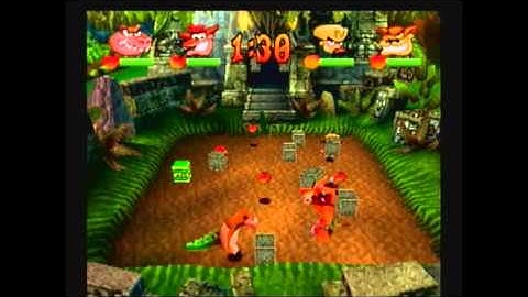 Crash Bash Crate Crush Round 1 Jungle Bash
