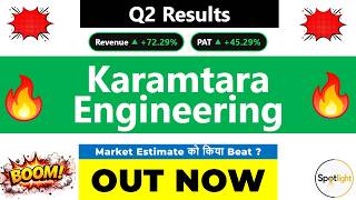 Full 🔥 Karamtara Engineering Q2 Results 2027 📈 Profit Jump +128.99% YoY Karamtara Engineering Latest News Guide