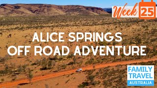 Caravan Road Safety + Road to Alice Springs & Aboriginal Rock Art