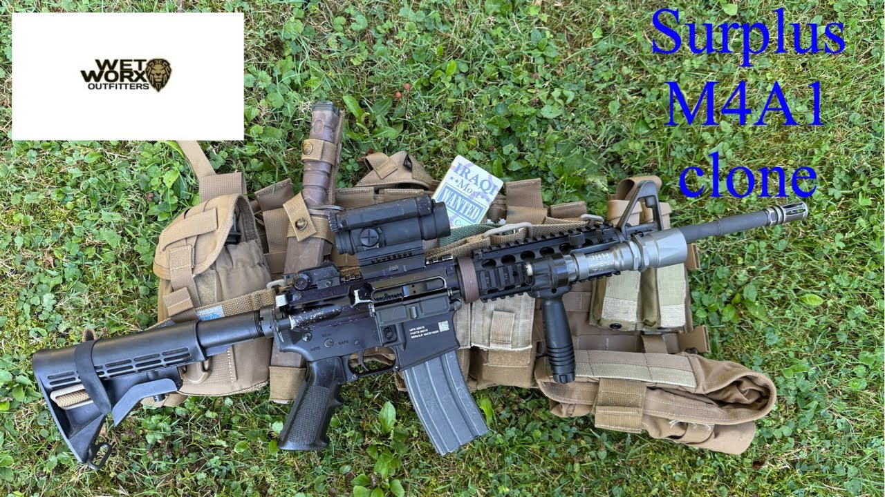 Обзор Wet Worx для сборки излишков M4A1