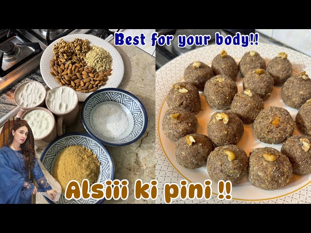 2024- Alsiii ki Pinni - Best For Body Pains - Period Issues- Must Try Recipe In Winter’s !! class=