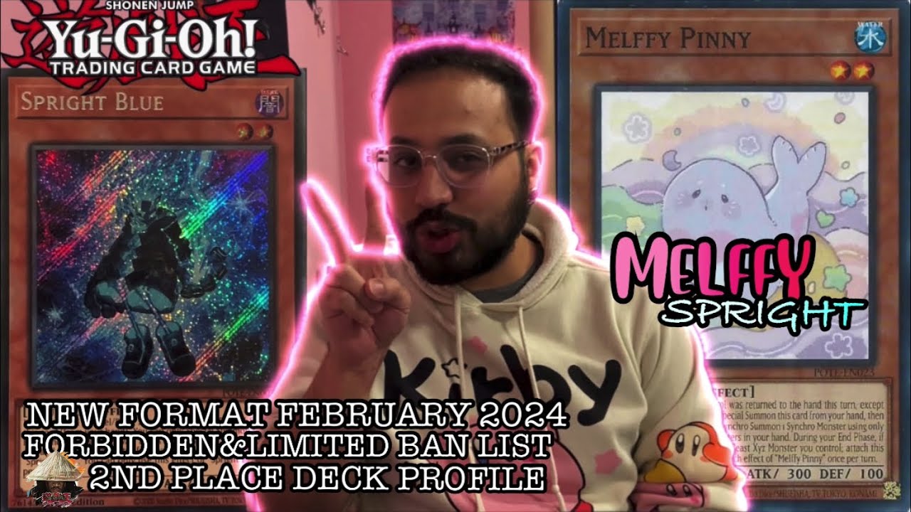 Yugioh new format February 2024 local's 2nd place deck profile-melffy spright-marco diaz