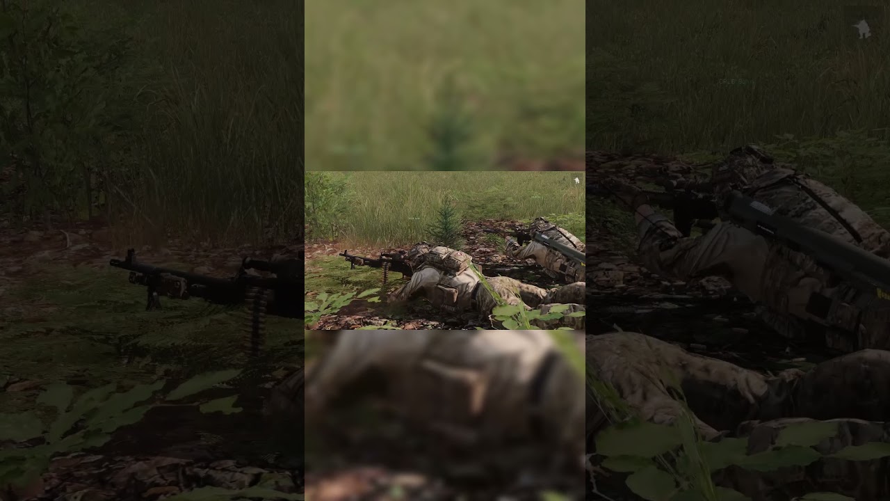 M240L Machine Gun Team 