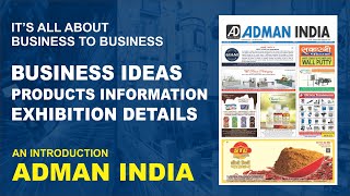 Business Ideas | Technology Information | Exhibition Details | An Introduction - ADMAN INDIA screenshot 1