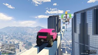 75% Players Need To Drive On This Tight Rope To Reach Heaven In GTA 5 !