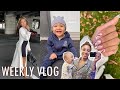 WEEKLY VLOG : NIGHT TIME ROUTINE WITH AN 8 MONTH OLD | EMOTIONAL FIRST DAY AT DAY CARE | NEW NAILS !
