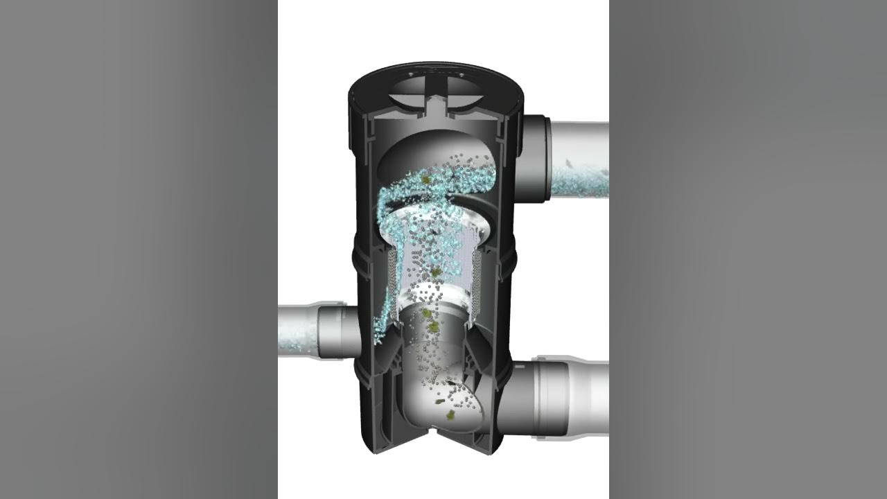 Vortex Rainwater Fine Filter for Above or Below Grade Applications