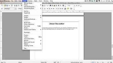 Open Office Kindle Template - How To Create Internal Links