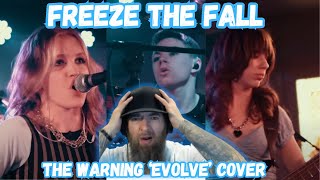 The Warning | Evolve ~ cover by Freeze the Fall MUSIC VIDEO REACTION!