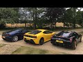 FERRARI 360 CS vs 430 SCUDERIA vs 458 SPECIALE - ROAD TEST FEATURING MR JWW