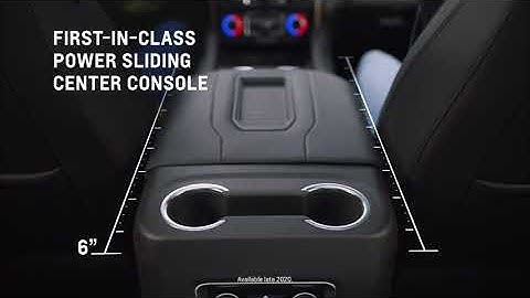 All-New 2021 Tahoe: Power Sliding Centre Console | Chevrolet